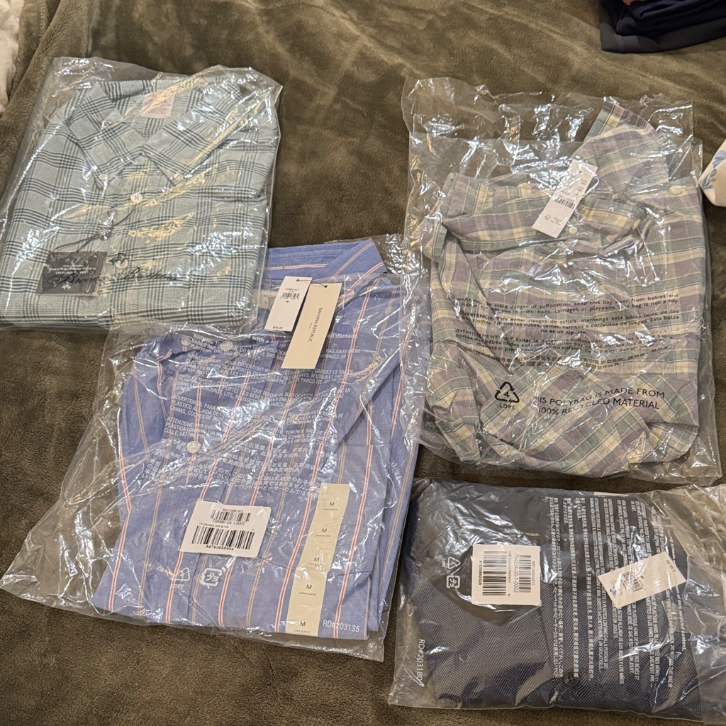 Brooks Brothers J Crew Banana Republic Button Up Bundle